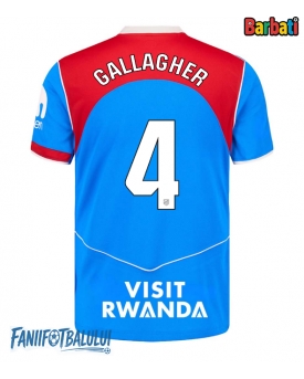 Atletico Madrid Conor Gallagher #4 Tricou Fotbal Replică 2025-26 Barbati Treilea